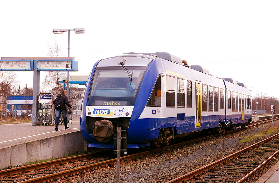 NOB Lint im Bahnhof Husum