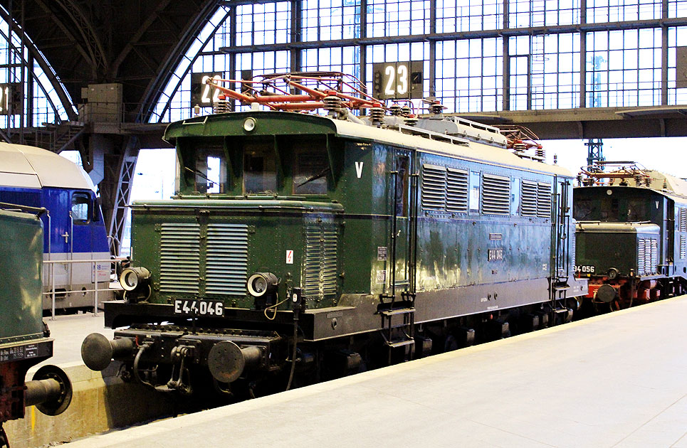 DR Baureihe 244 - DR E44 in Leipzig Hbf