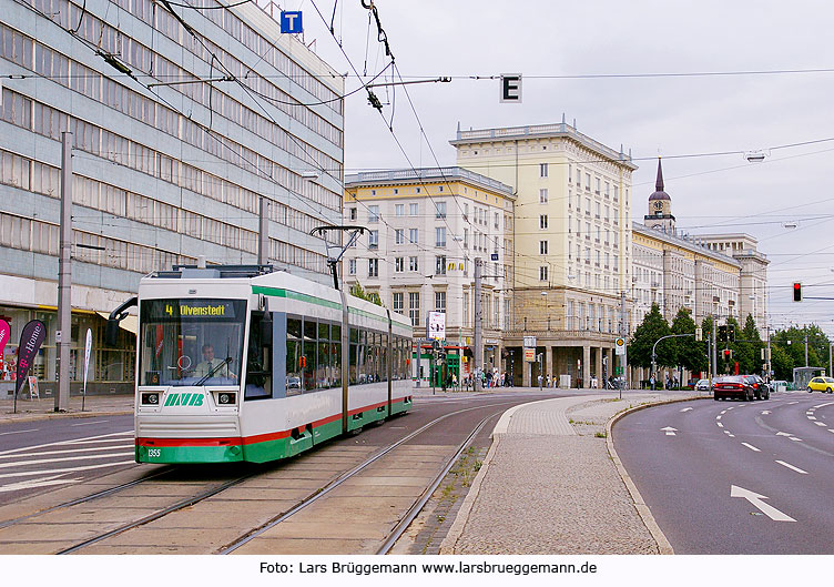 Die Straßenbahn in Magdeburg - Haltestelle Alter Markt