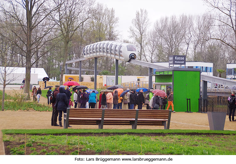 Die IGA Bahn in Hamburg-Wilhelmsburg 2013