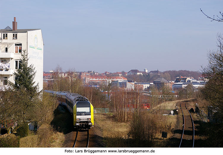 NOB Marschbahnzug in Kiel Hbf