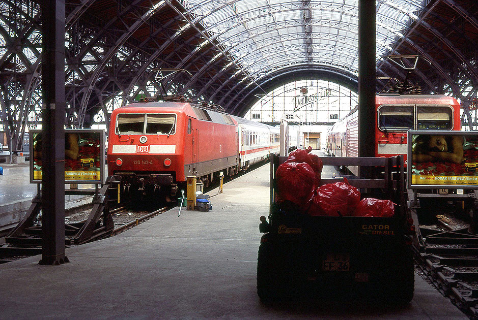 Die 120 133-4 in Leipzig Hbf