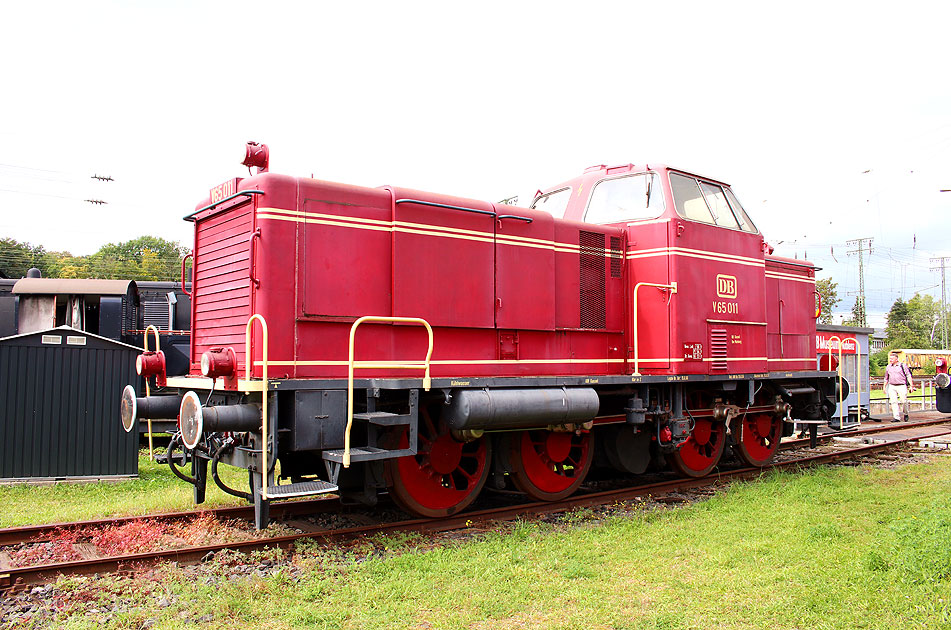 Die V 65 011 im DB Museum Koblenz-Lützel