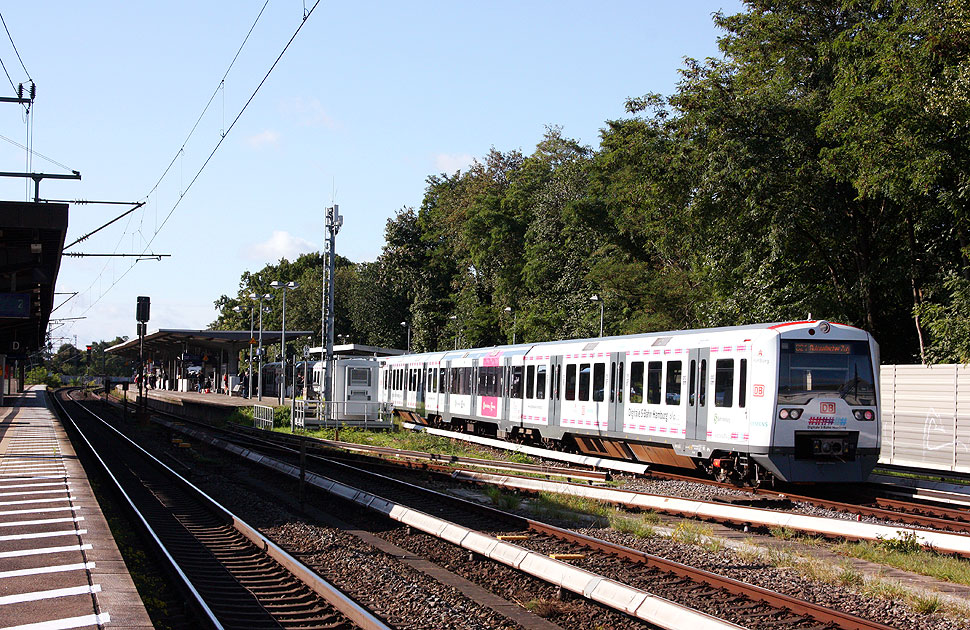 Die selbstfahrende S-Bahn in Hamburg-Bergerdorf zum ITS Kongress