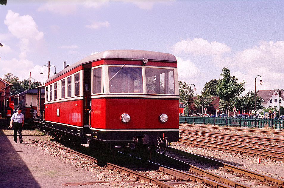 Der DEV T44 im Bahnhof Bruchhausen-Vilsen