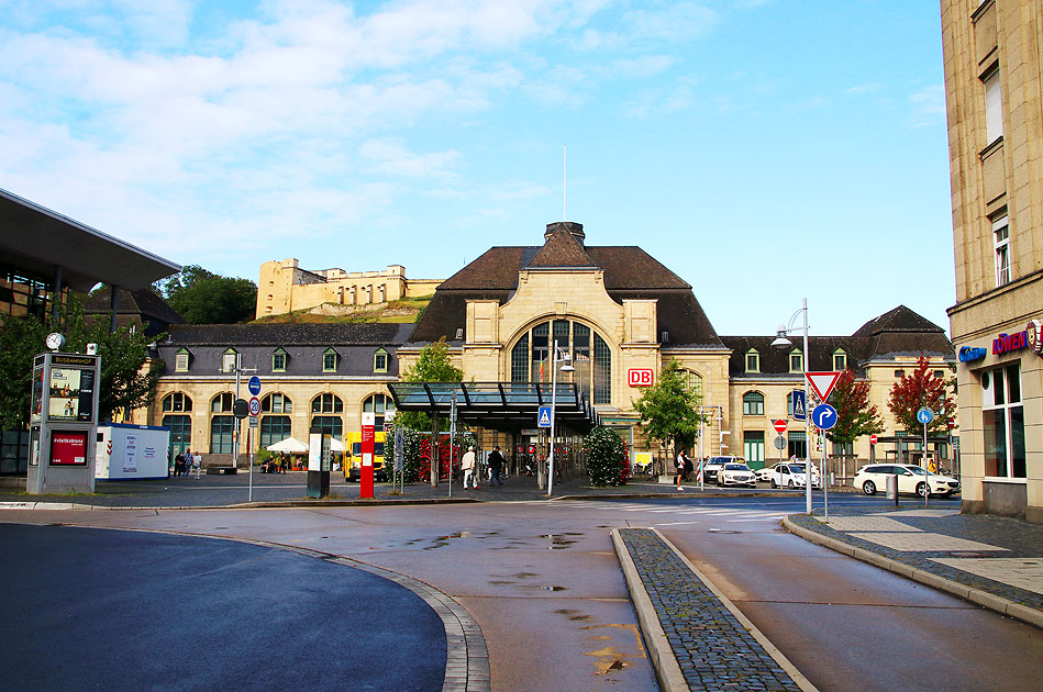 Der Hauptbahnhof von Koblenz in Rheinland-Pfalz
