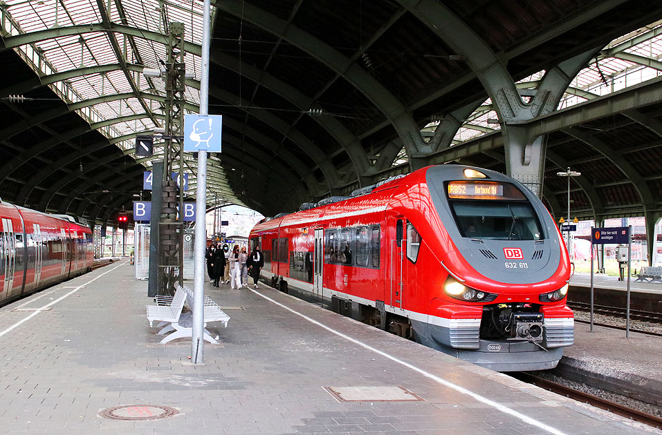 Ein Pesa Link in Hagen Hbf als RB 52 nach Dortmund Hbf