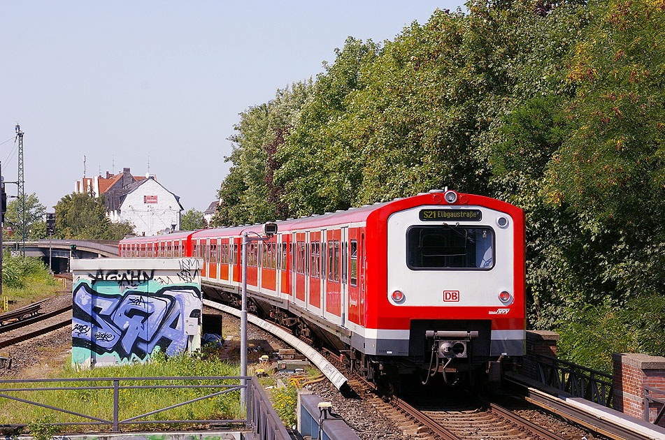 Bahnhof Holstenstraße - Die Baureihe 472 der Hamburger S-Bahn