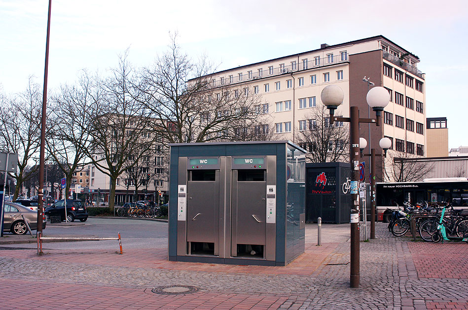 Die neue Toilette am Bahnhof Hamburg-Altona