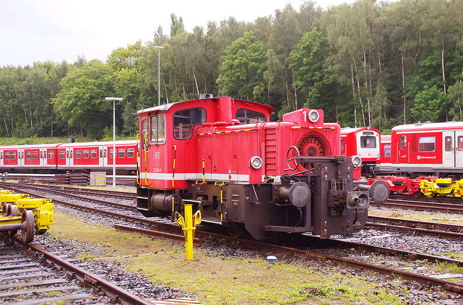 Die DB Baureihe 333 im S-Bahn-Werk Hamburg-Ohlsdorf