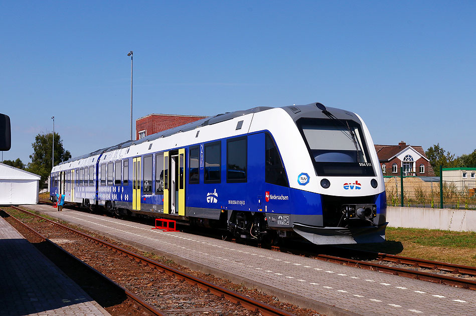 Die Baureihe 554 der Wasserstoffzug bei der EVB - Der Ilint