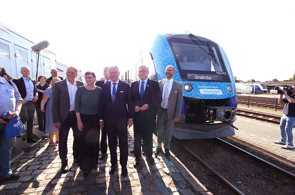 Die Weltpremiere vom Wasserstoff Ilint in Bremervörde