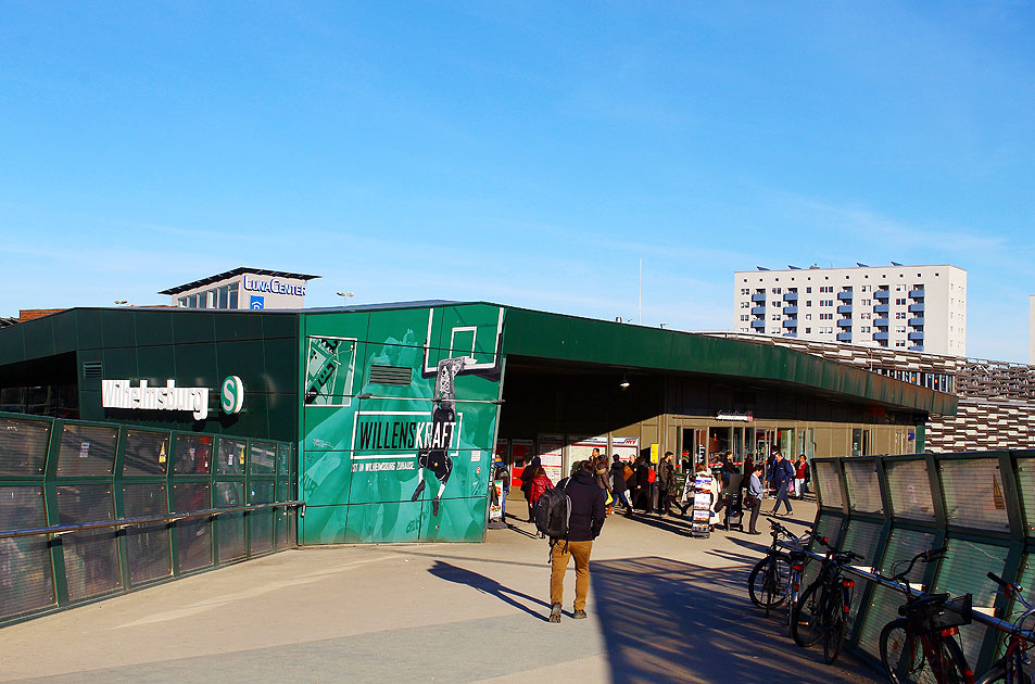 Der Bahnhof Wilhelmsburg an der Harburger S-Bahn