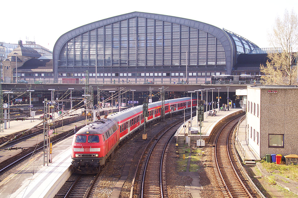 DB Baureihe 218 Hamburg Hbf