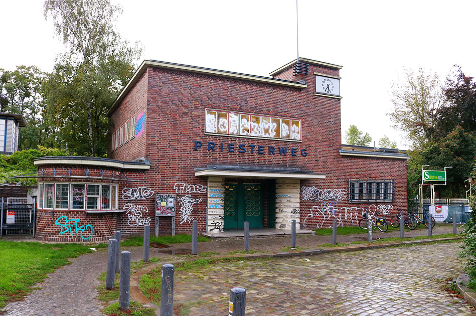 Der Bahnhof Priesterweg der Berliner S-Bahn