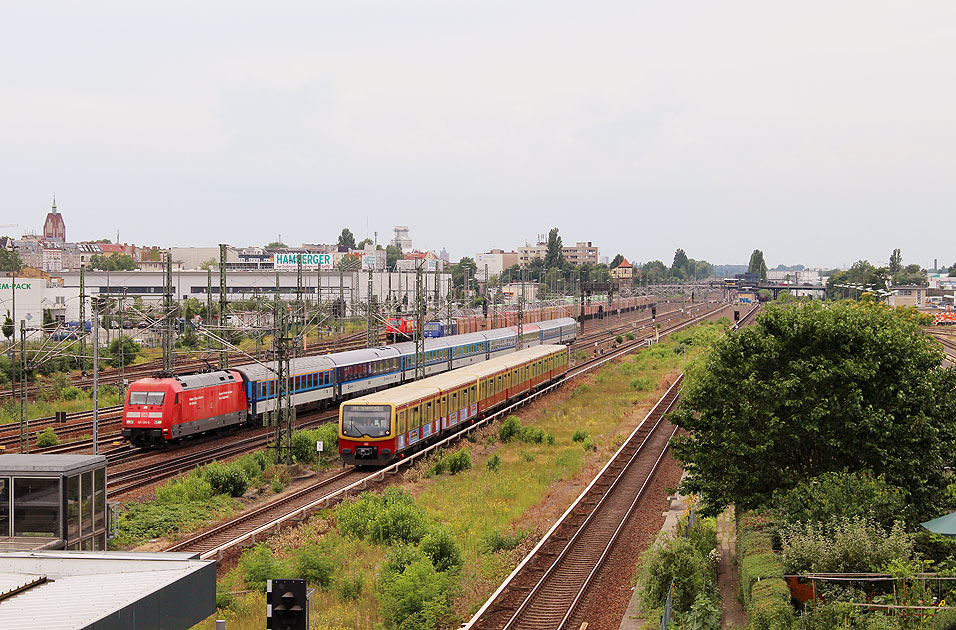 Der Bahnhof Westhafen der Berliner S-Bahn