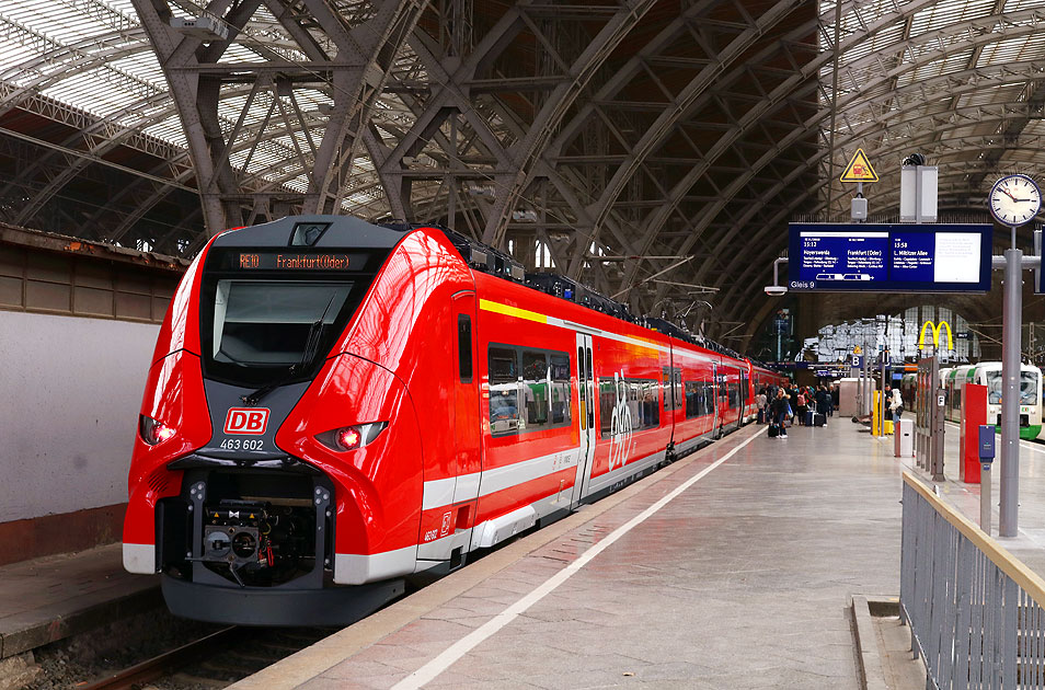 Die DB Baureihe 463 in Leipzig Hbf