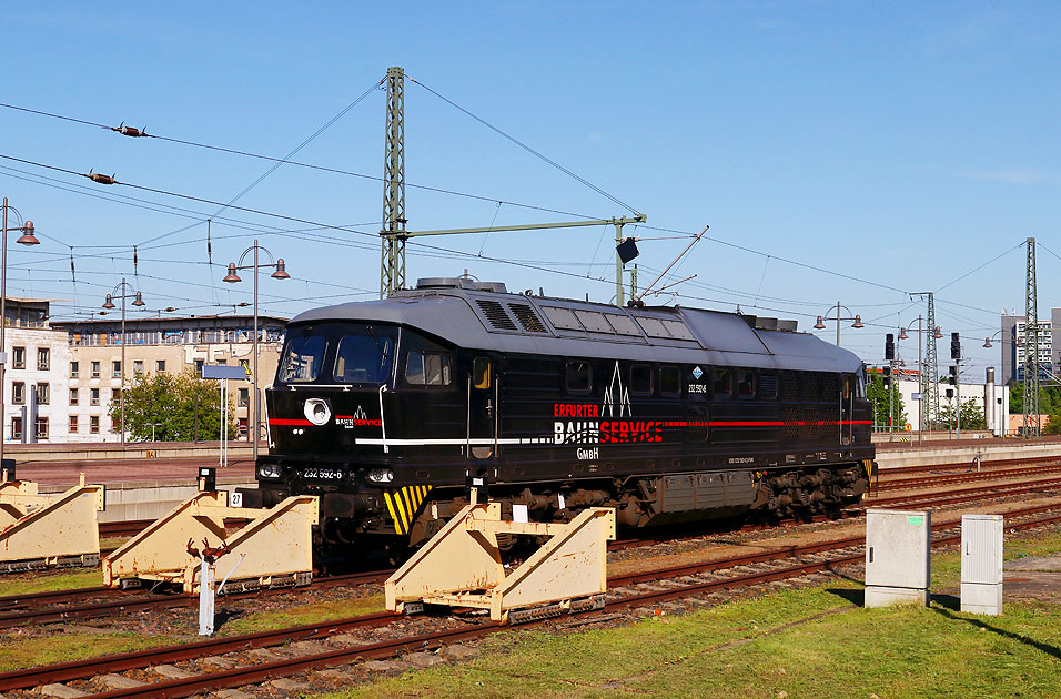 Die EBS 232 592-6 in Dresden Hbf