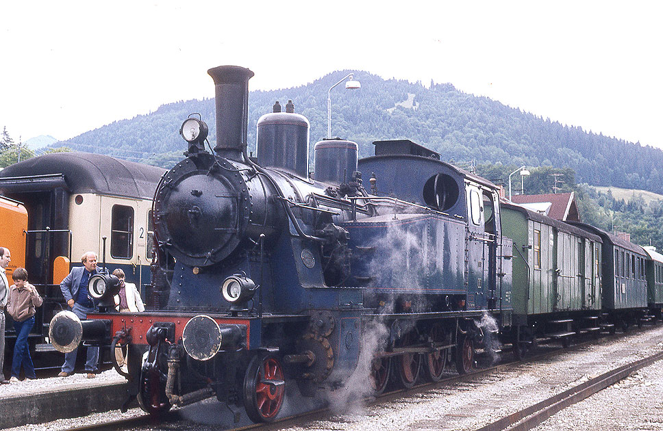 Die Dampflok 7 der Tegernseebahn - TAG