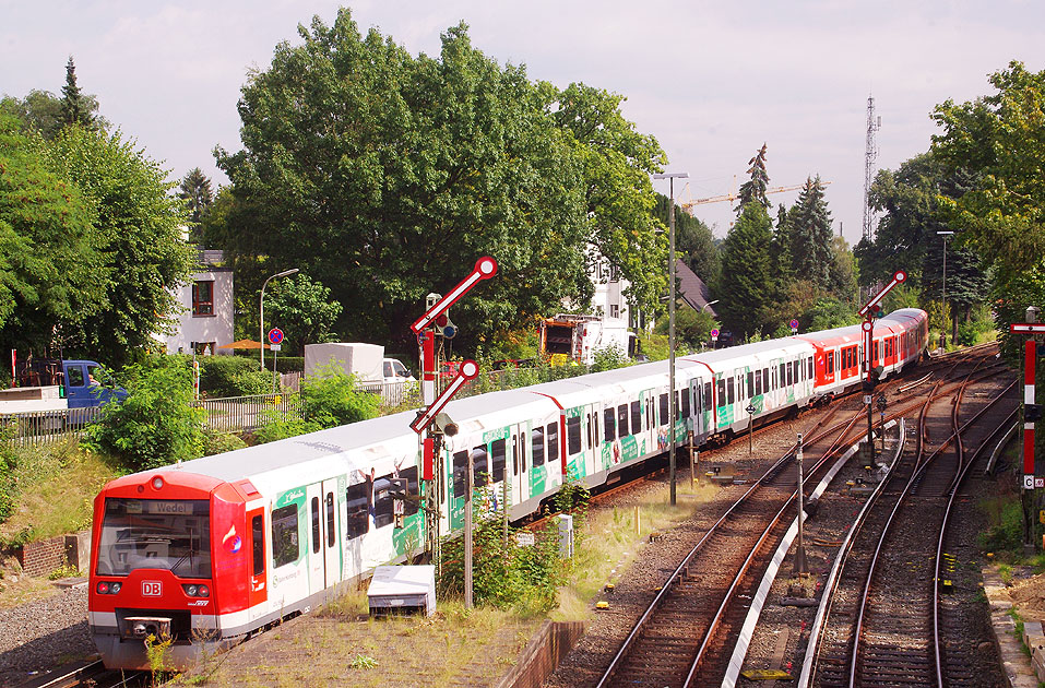 S-Bahn Hamburg-Blankenese - Baureihe 474 - Werbezug