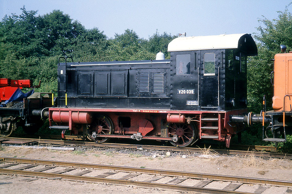 Die V 20 039 vom VVM am Schönberger Strand