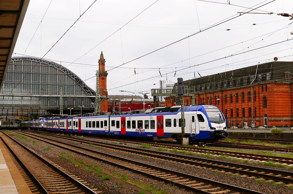 Eine Regio-S-Bahn in Bremen Hbf