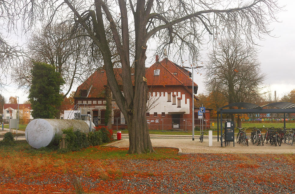 Der Bahnhof Wittingen West oder auch Haupt-Kleinbahnhof