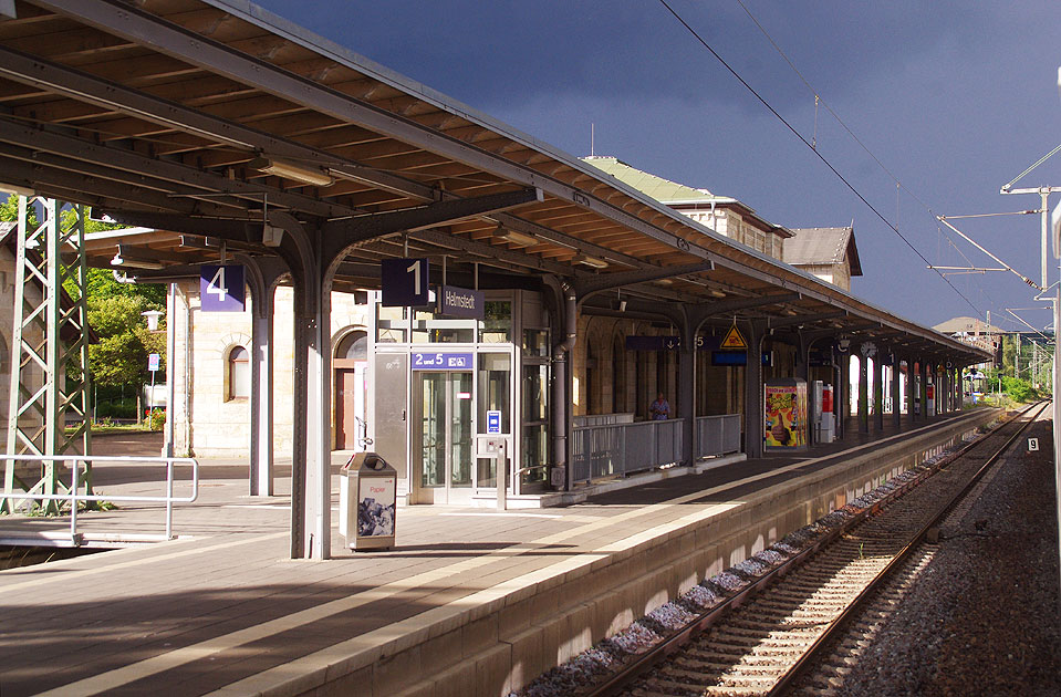 Der Bahnhof Helmstedt war einst ein Grenzbahnhof