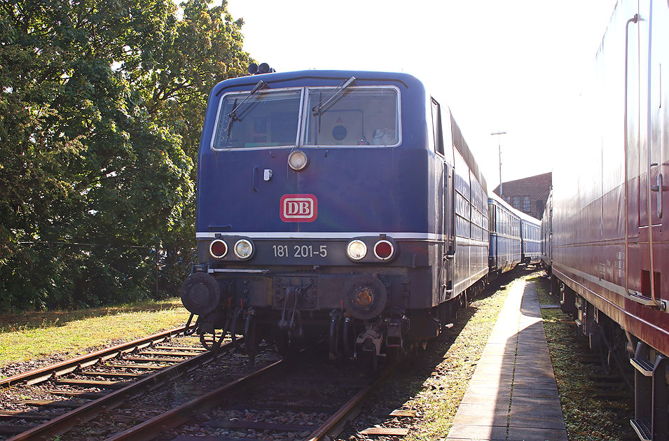 DB Lok 181 201-5 im DB Museum in Koblenz-Lützel