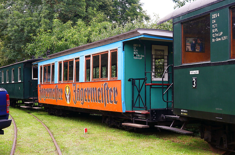 Der DEV Wagen 19 in Heiligenberg