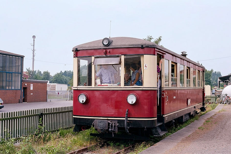 Der DEV T 42 im Bahnhof Bruchhausen-Vilsen