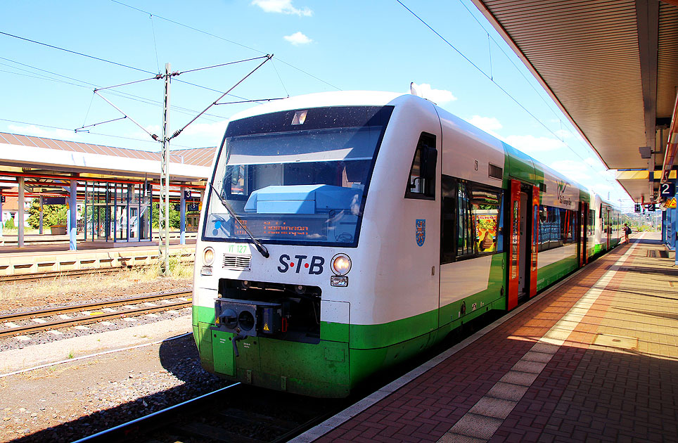 Die Süd-Thüringen-Bahn in Eisenach