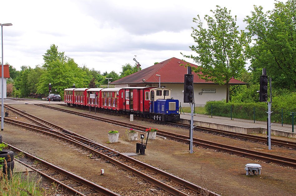 Die Parkeisenbahn Cottbus im Bahnhof Sandower Dreieck