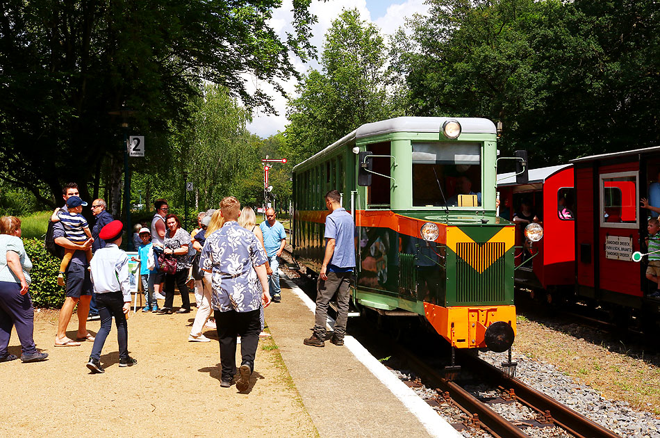 Der Ryjek bei der Parkeisenbahn Cottbus - ex Bromberger Kreisbahn