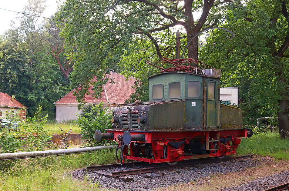 Denkmallok in Bomlitz von der Werkbahn Wolff Walsrode