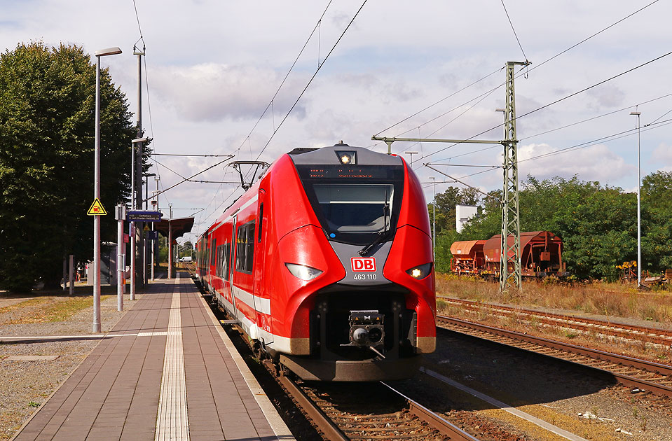 Ein Mireo im Bahnhof Elsterwerda-Biehla