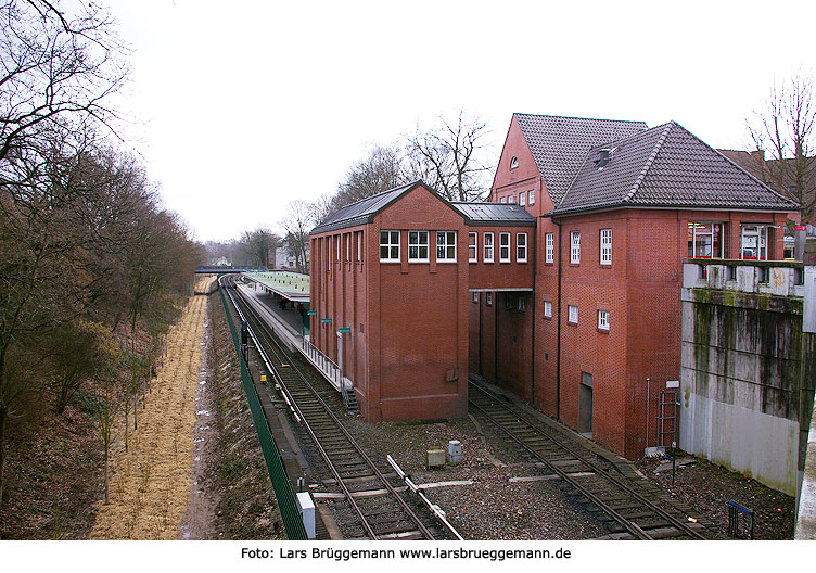 U-Bahn Haltestelle Fuhlsbüttel in Hamburg