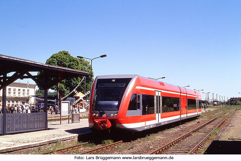 DB Baureihe 646 - im Bahnhof Pasewalk