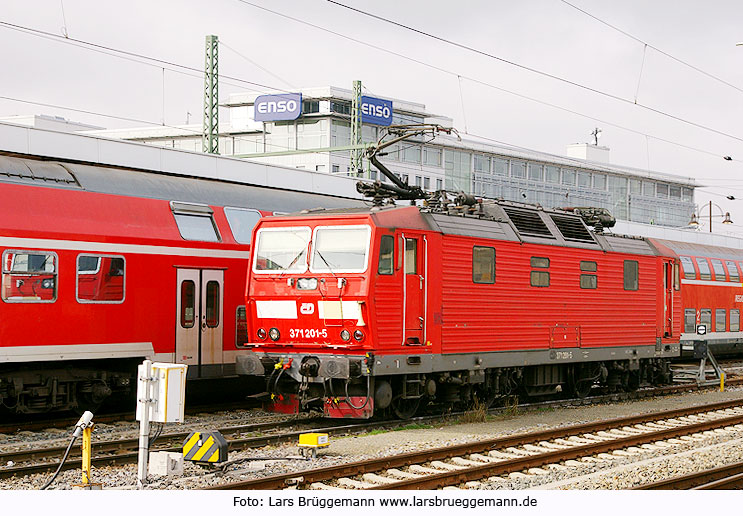 DB Baureihe 180 - CD Baureihe 371 - Dresden Hbf