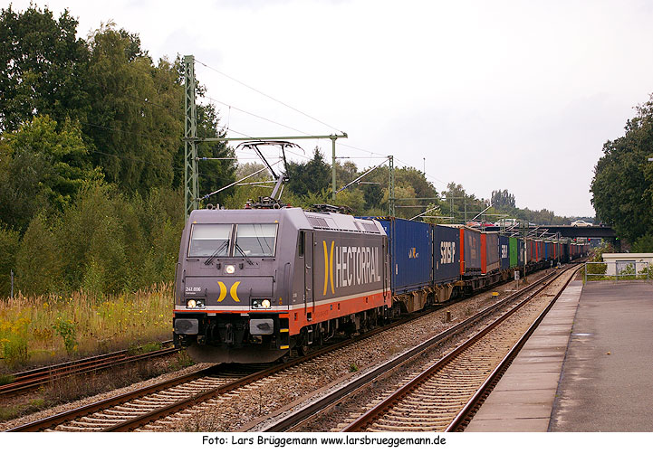 Foto Hectorrail Lok in Hamburg Alte Wöhr