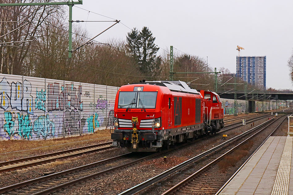 DB Baureihe 249 in Hamburg Alte Wöhr