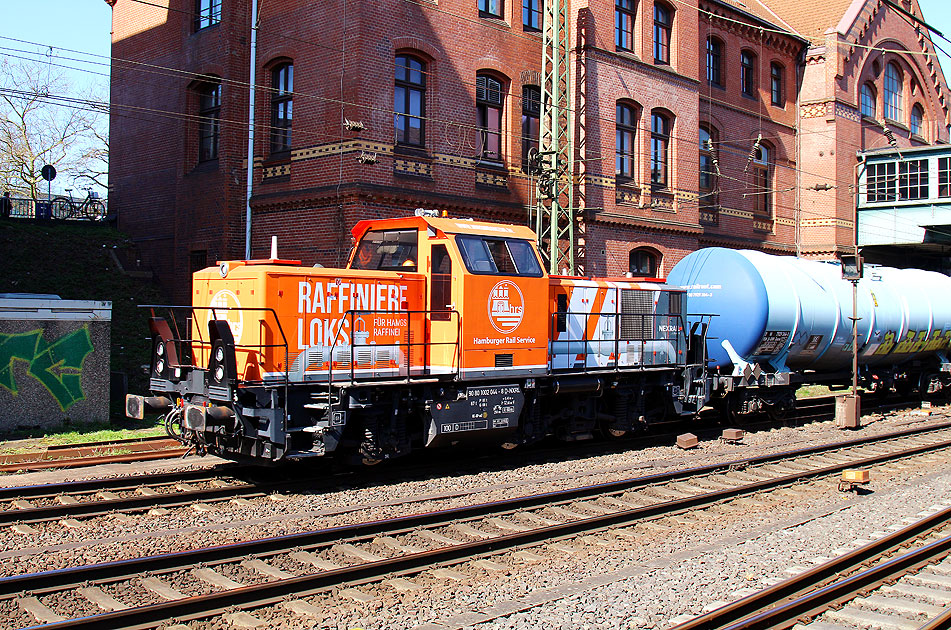 Foto Lok von Hamburger Rail Service in Hamburg-Harburg