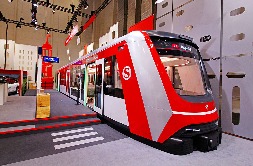 Der Ideenzug der Hamburger S-Bahn auf dem UITP Summit 2025