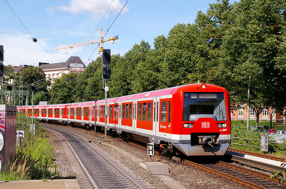 Die DB Baureihe 474 - Bahnhof Dammtor