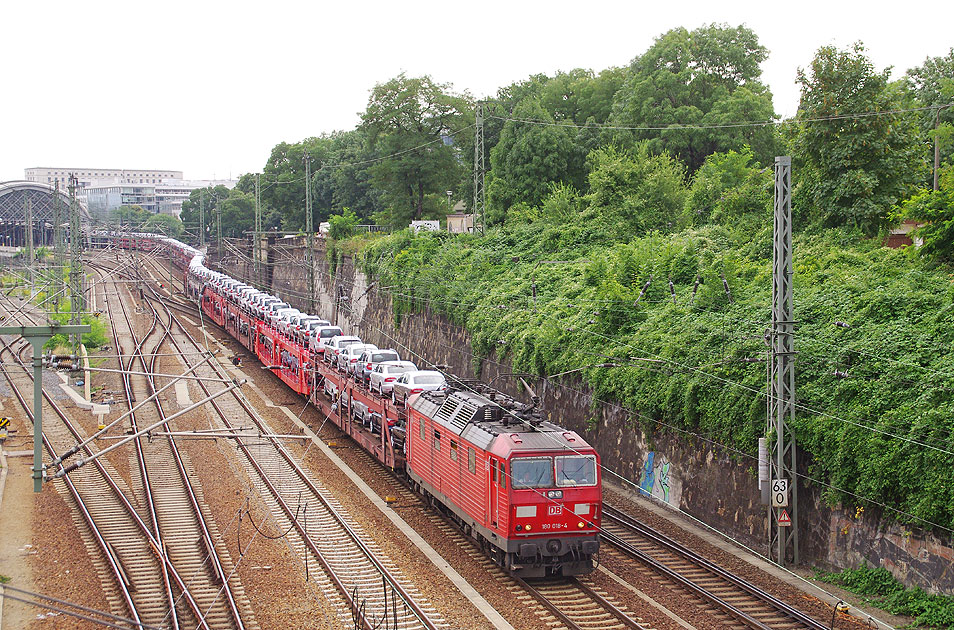 Die DB Baureihe 180 - Kn&ouml;delpresse - in Dresden Hbf