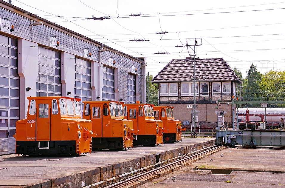 ASF - Akku Schleppfahrzeug im Bw Seelze