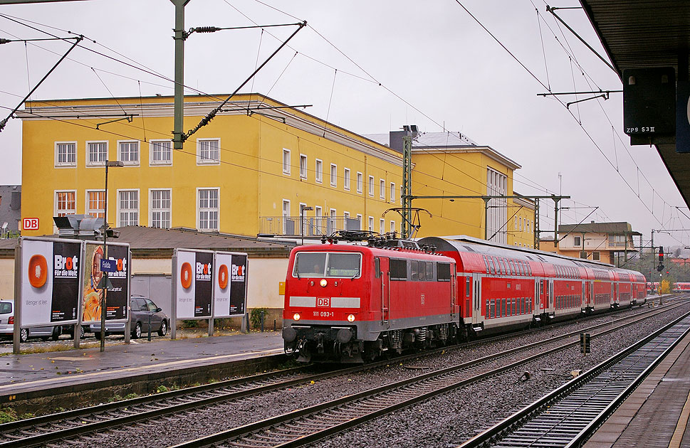DB Baureihe 111 in Fulda