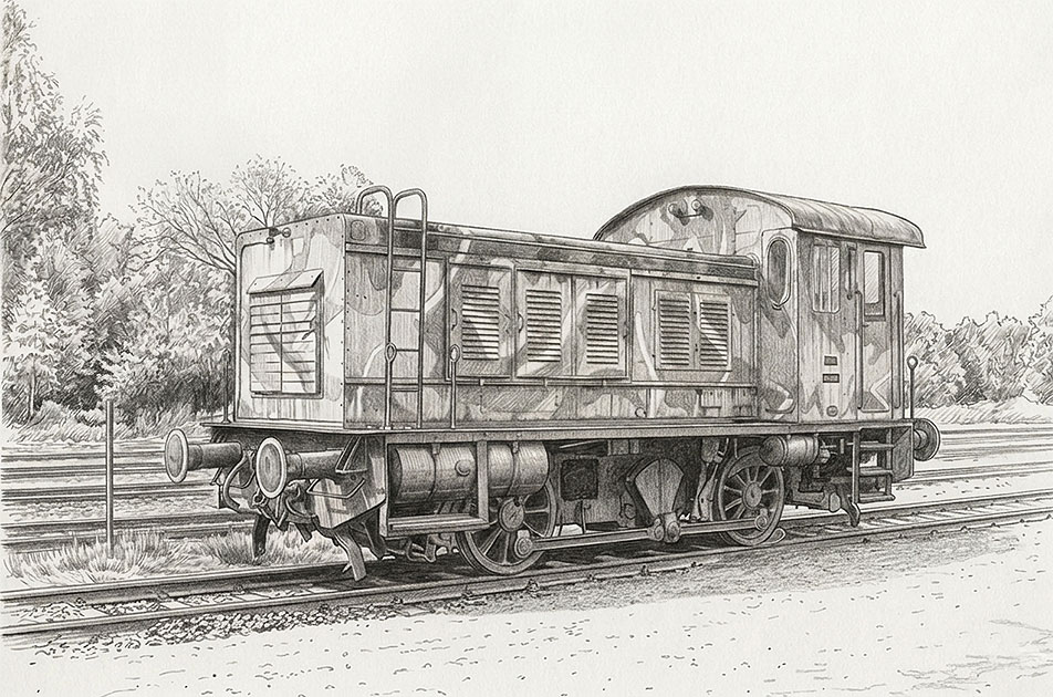 Die V 20 043 im DDM Neuenmarkt Wirsberg