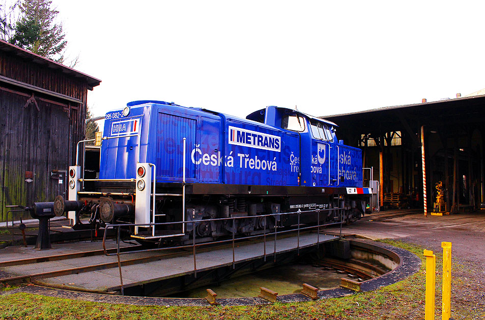 Baureihe 295 von METRANS im EAW Bleckede