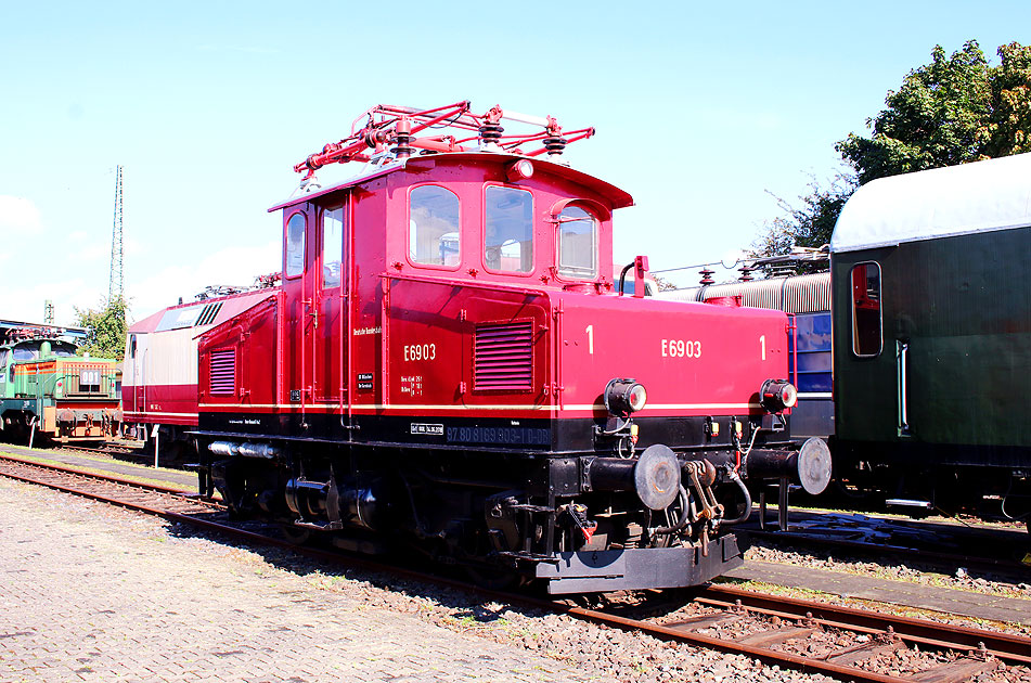 Die E-Lok E 69 03 und sp&auml;ter 169 003